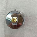 63mm Crimped Bezel Ring Oil Filled Back Connection Pressure Gauge 1