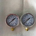 63mm 140bar Crimped Ring Bezel Bourdon Tube Pressure gauge 5