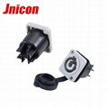 IP65 200V 3 pin plastic industrial plug and socket 3