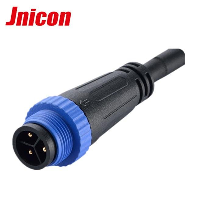 jnicon ip65 waterproof cable connector 3 pin for led 3