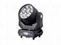 7Pcs 40W LED 4in1 Zoom Moving Head Light