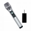 China Export Top Quality Handheld UHF Professional Wireless Microphone 2