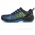 Flyknit Fabric PU Sole Safety Work Boots with Safety Toe 2