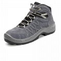 Suede Leather PU Safety Boot with New Design Sole 5