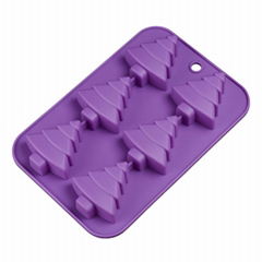 Free Sample Food Grade Silicone Cake Mold Baking Mousse Pudding Mold Tool