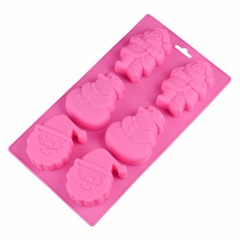 Free Sample Food Grade Silicone Cake Mold Baking Mousse Pudding Mold Tool