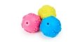 Pet Teeth Bite Colorful Soft Play Rubber Toy Ball for Dog Cat 4