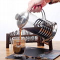 high borosilicate glass French Press  3