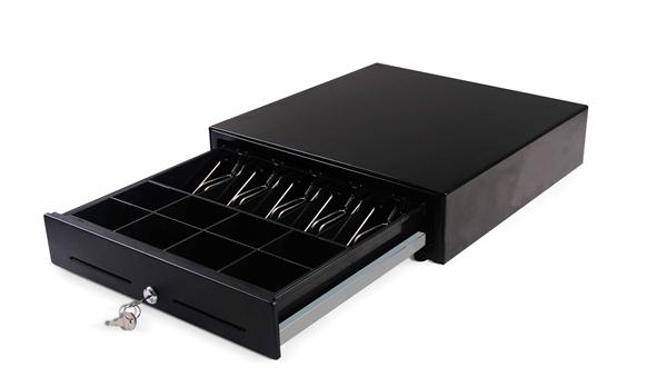 KST-410R Black Standard Duty Cash Drawer