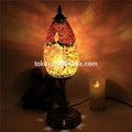 Elegant Tokin-lighting (TC1L03) Handmade Mosaic Art Turkish Mosaic Table Lamps