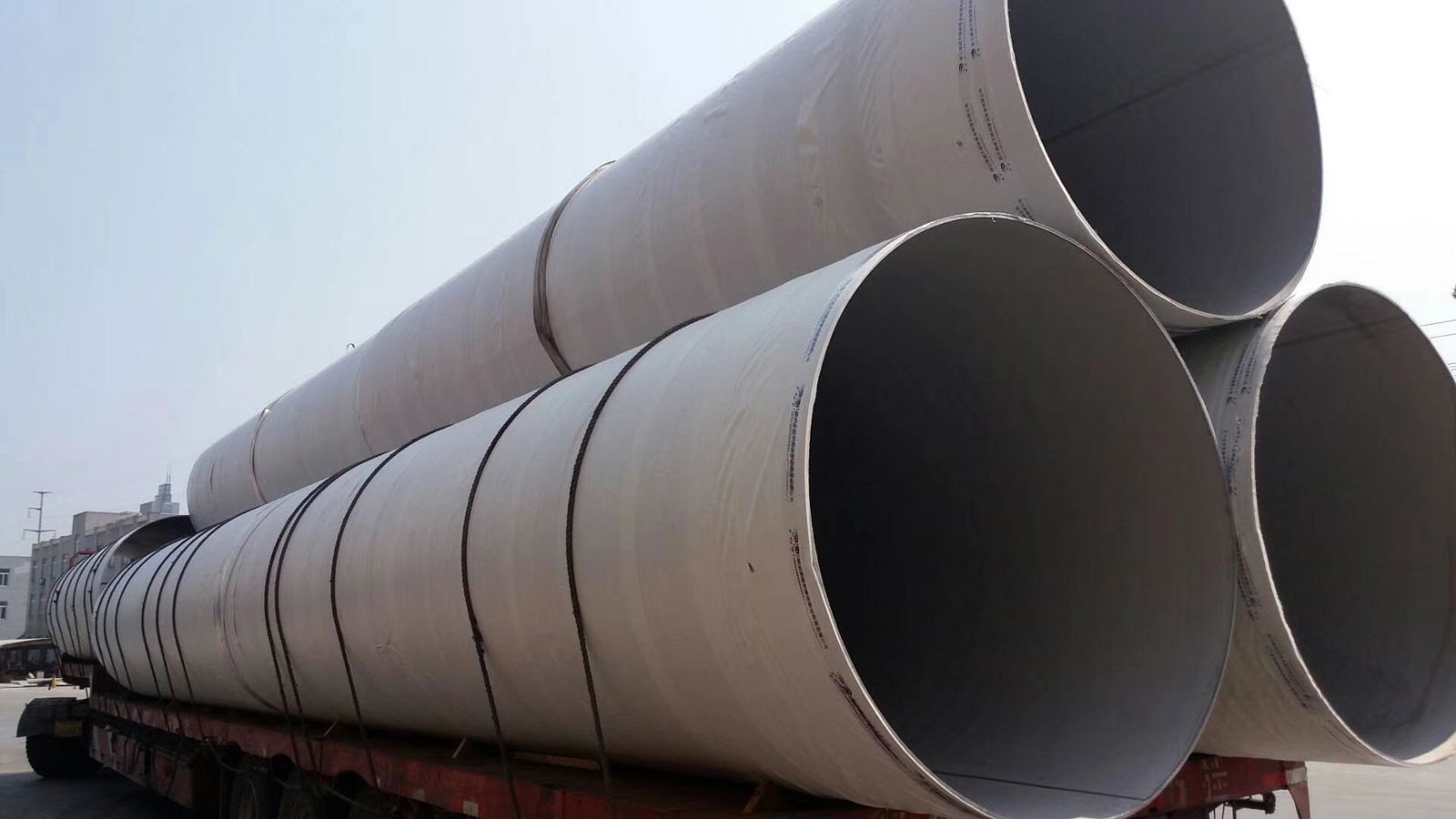 Stainless Steel Materials Big size welded pipe