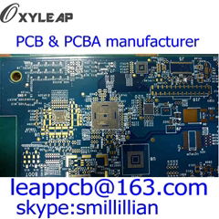 blue printed circuit board assembly