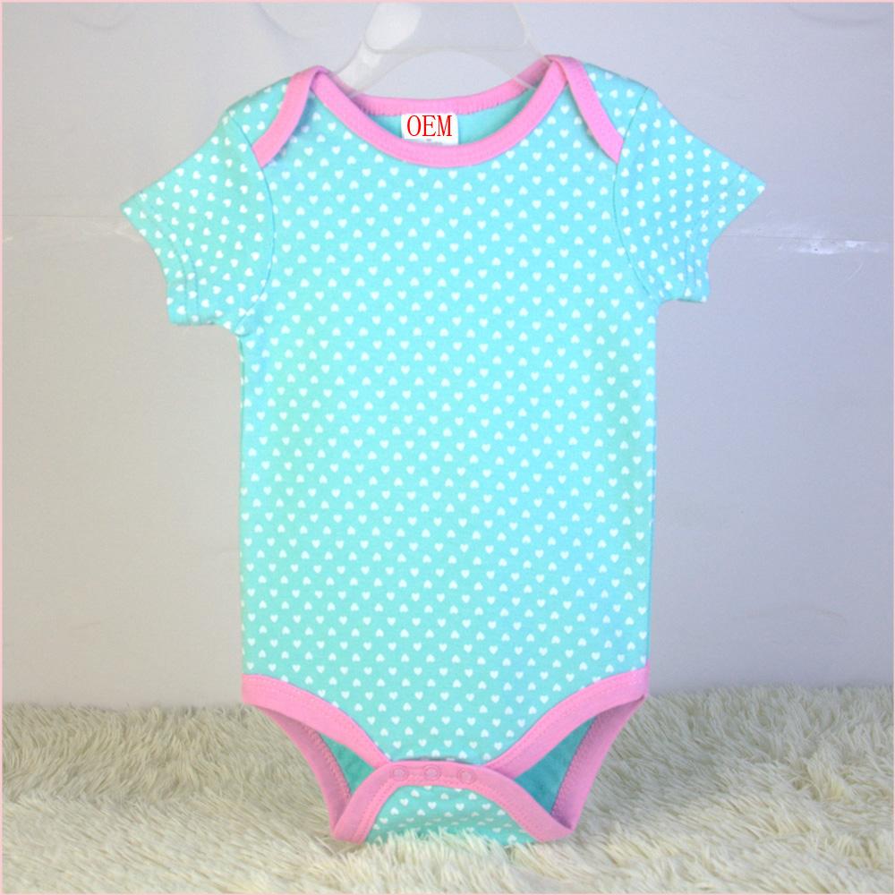 newborn baby bodysuits 3 pk set OEM factory China 4