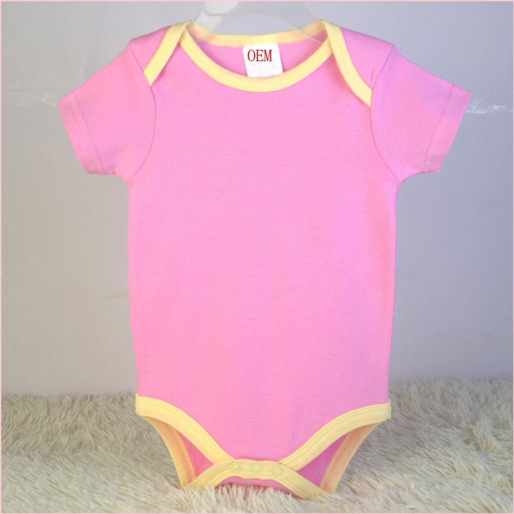 newborn baby bodysuits 3 pk set OEM factory China 5