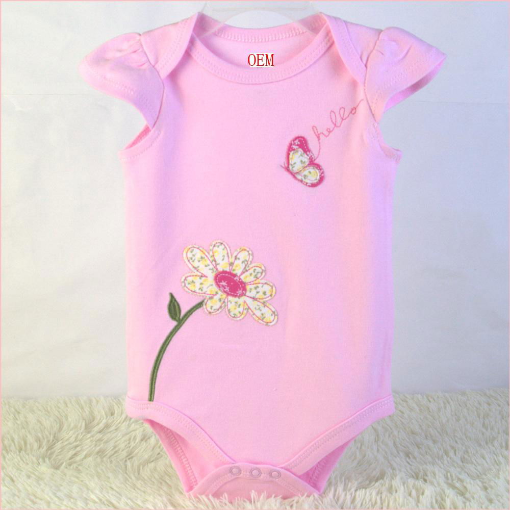 infant garment 3 pack onesies china baby bodysuits manufacturer 2