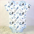 China baby garments factory offer baby 5 pk bodysuits OEM orders 3