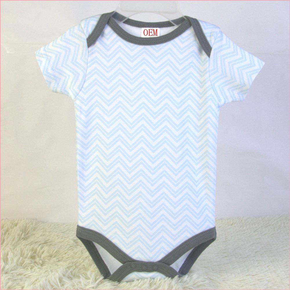 China baby garments factory offer baby 5 pk bodysuits OEM orders 5