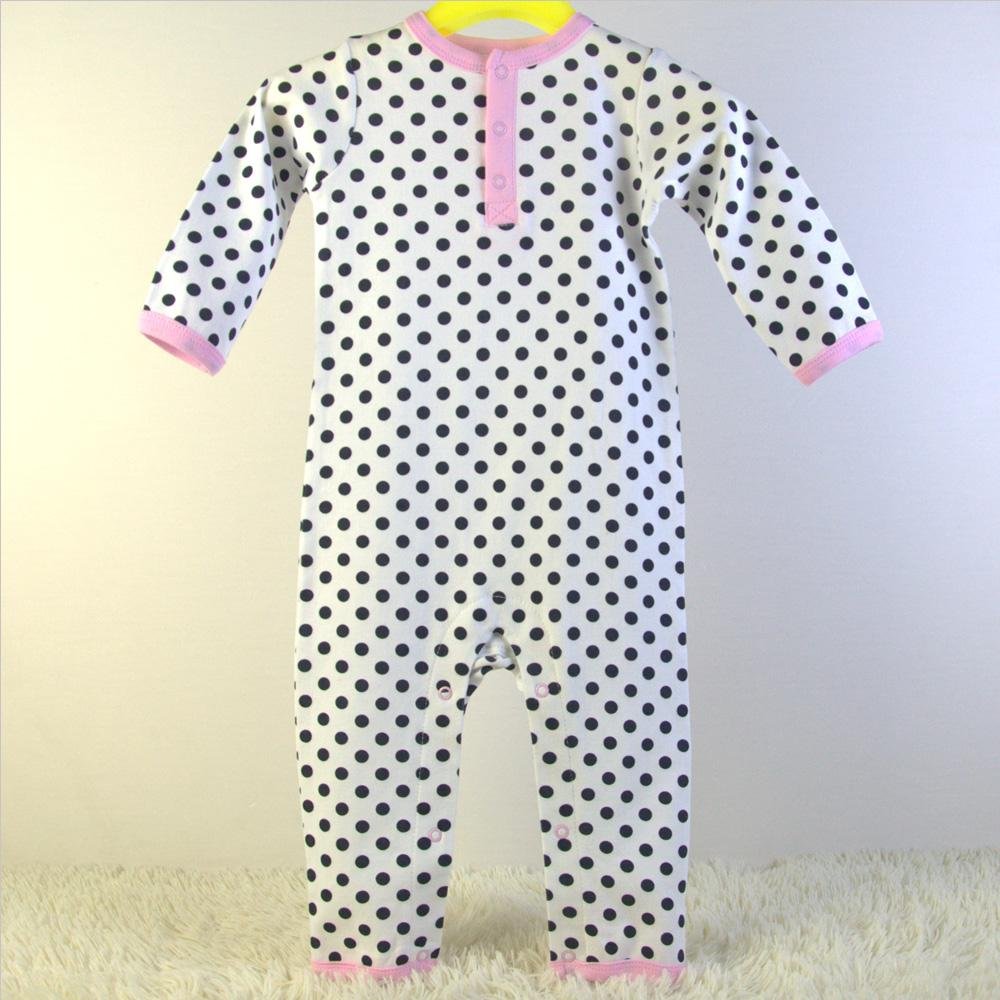 China baby clothing OEM factory baby 3 pack sleepers 5