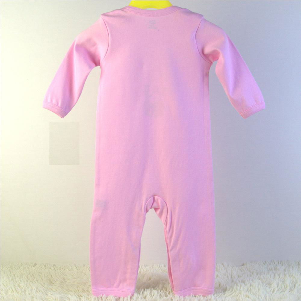 China baby clothing OEM factory baby 3 pack sleepers 3