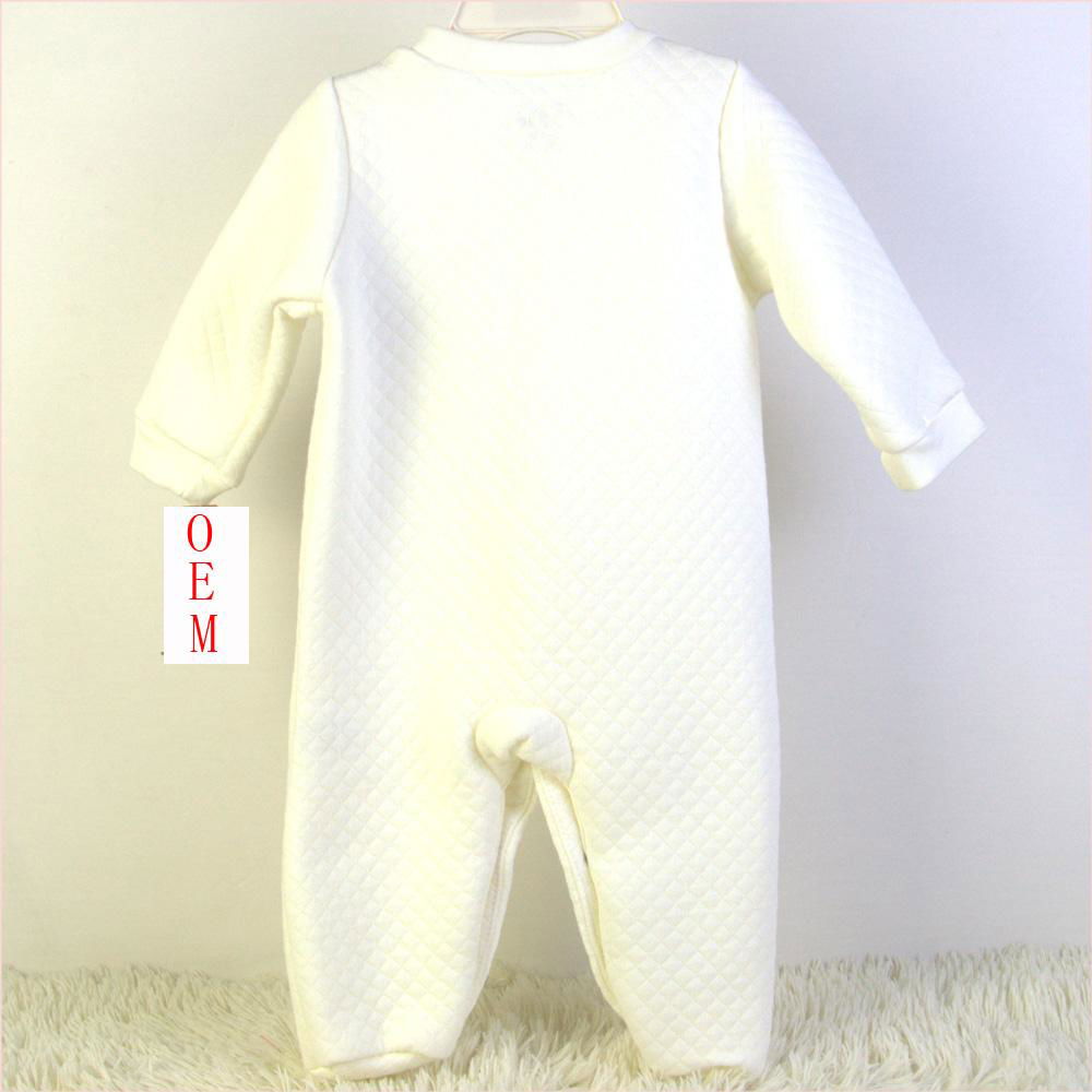 China baby wear OEM factory offer infant coveralls rompers 3