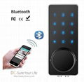 Smartphone APP Bluetooth remote door lock Architectural Hardware Bluetooth APP 