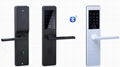 Smart Locks Digital Bluetooth Fingerprint APP Door Locks Remote Control Keyless  2