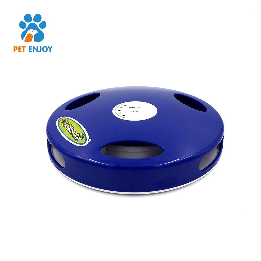 Hot Pursuit Electronic Interactive Cat Toy Concealed Motion Toy With Mouse Squea