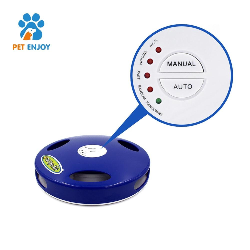 Hot Pursuit Electronic Interactive Cat Toy Concealed Motion Toy With Mouse Squea 2
