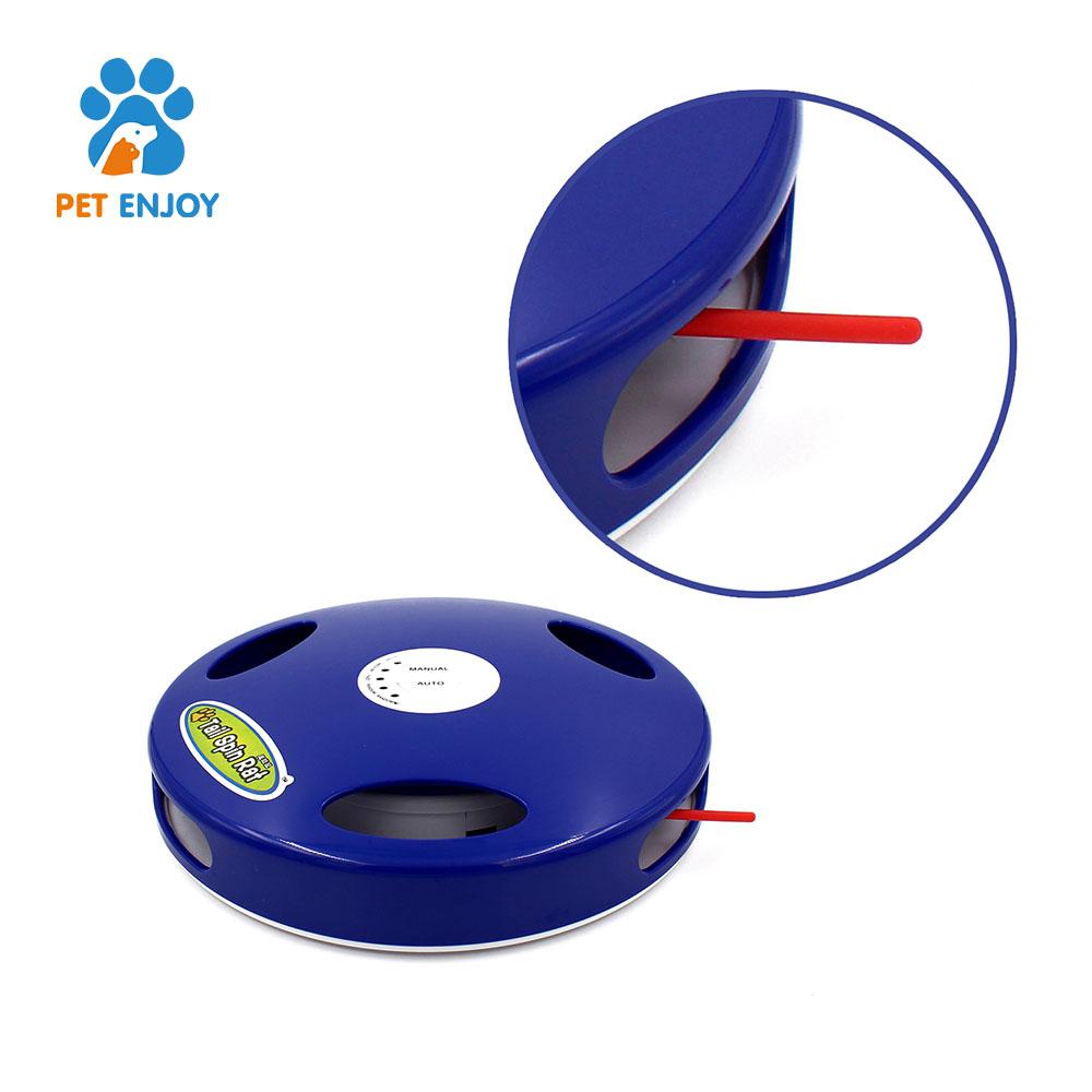 Hot Pursuit Electronic Interactive Cat Toy Concealed Motion Toy With Mouse Squea 3