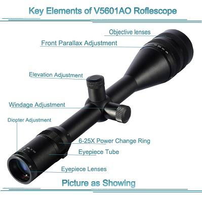 Voking 6-25X56 AO magnifier scope with your own APP 3