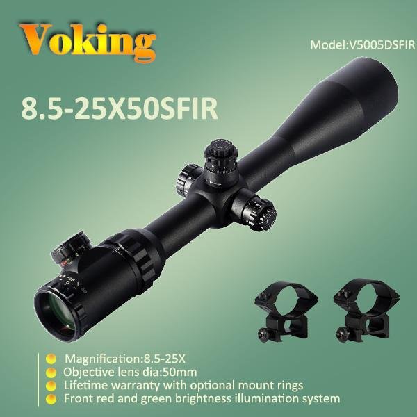 Voking 8.5-25X50SFIR magnifier scope with your own APP