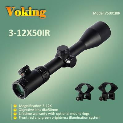 Voking 3-12X50 IR magnifier scope with your own APP