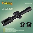 Voking 2-10X32 IR magnifier scope with