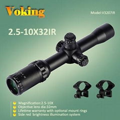 Voking 2.5-10X32 IR magnifier scope with your own APP