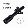  1-6x24 riflescope magnifier scope with your own APP 2