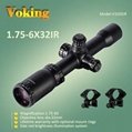  1.75-6X32 IR  hunting scope magnifier scope with your own APP 2