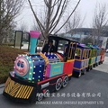 豪华无轨火车托马斯景区游乐场电动厂家直销