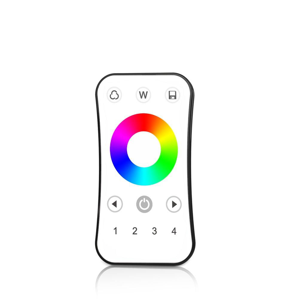 LED RGB/RGBW Remote with holder  (Touch color circle)    