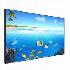 Wall mounted commercial touchscreen lcd advertising screen