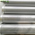 Galvanized carbon steel(LCG) wedge wire screen for water filter 1