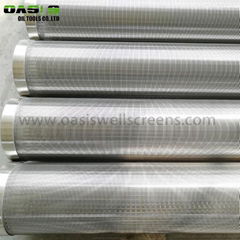 Galvanized carbon steel(LCG) wedge wire screen for water filter