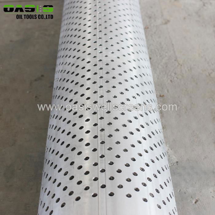  Stainless Steel 316L Perforated Well Casing Filter Pipe for Borehole  2