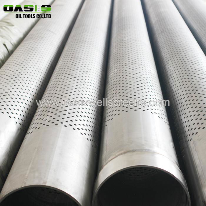 Stainless Steel 316L Perforated Well Casing Filter Pipe for Borehole