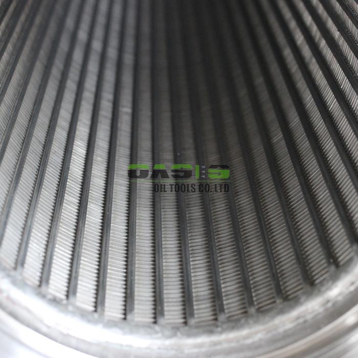 Double Layers Stainless Steel 304L Pipe Based Wedge Wire Screen 2