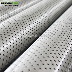 High Strength Carbon Steel Spiral Welded Perforated Pipe Manufacture