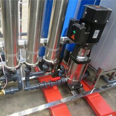 1000L RO water filter system for mineral water plant project