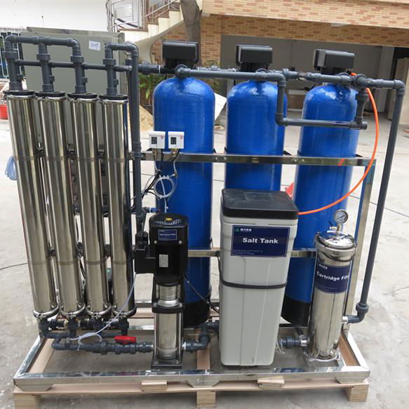 High efficient quartz sand and activated carbon filter reverse osmosis system  5