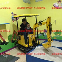 New design amusement excavator for outdoor theme park