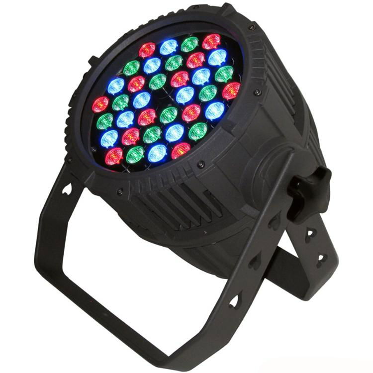 Waterproof IP65 LED Par Can Light 54pcs RGBW Lamps DMX with Wash 3