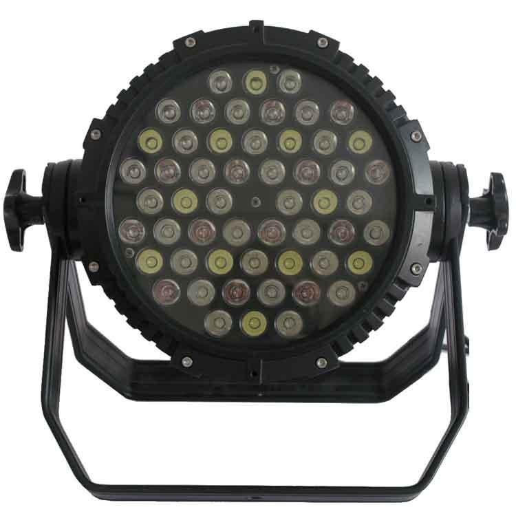 Waterproof IP65 LED Par Can Light 54pcs RGBW Lamps DMX with Wash 4